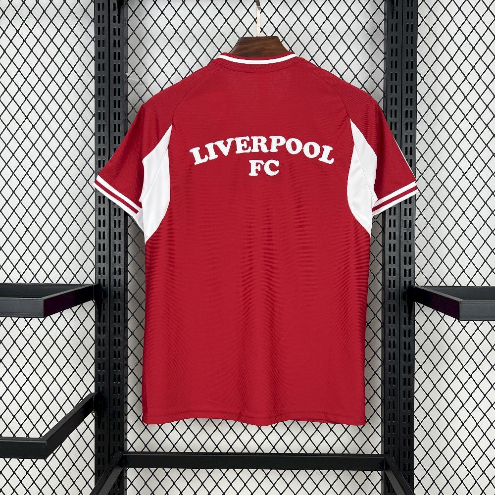 Liverpool 2025-26 Baseball Style Football Shirt