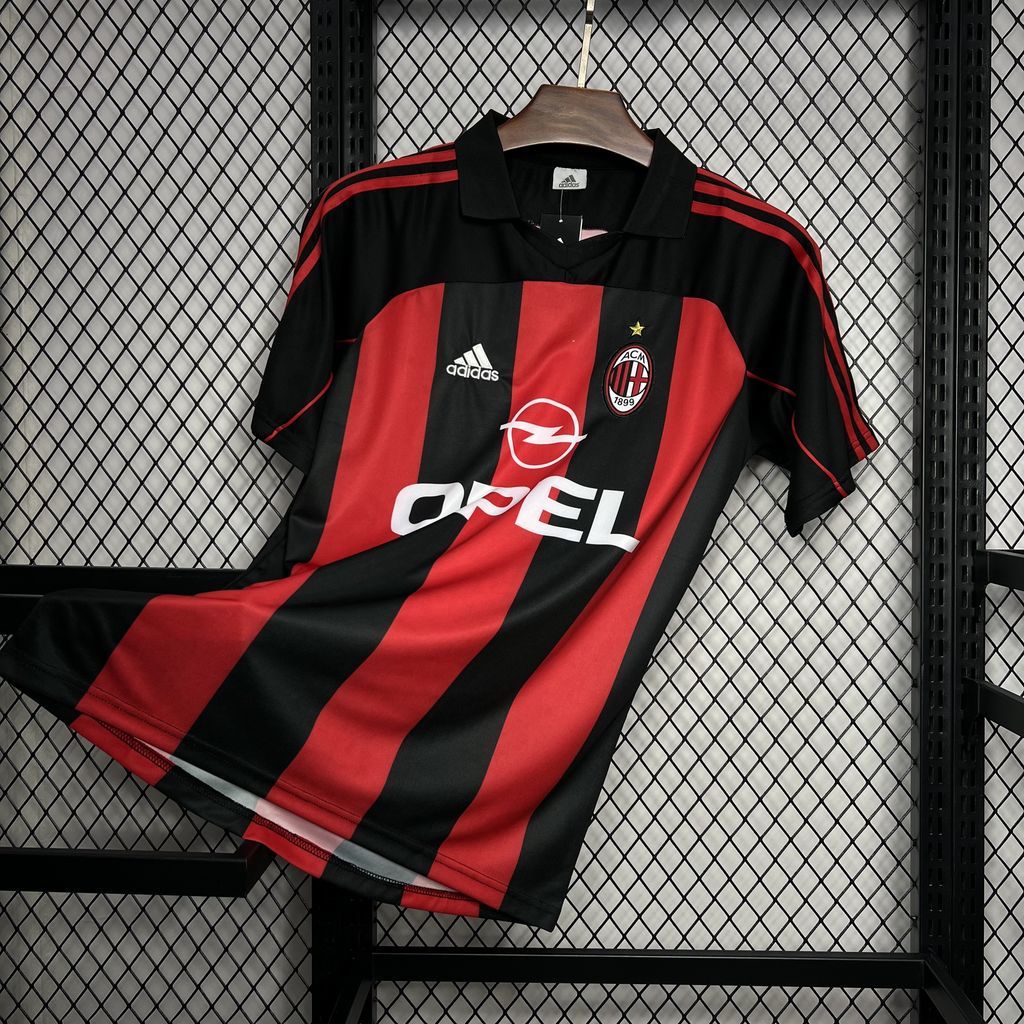 AC Milan 2000-02 Home Retro Jersey