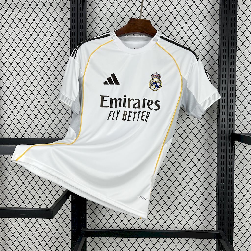 Real Madrid 2025-26 White Jersey