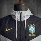 Brazil 2026 Gray Windbreaker