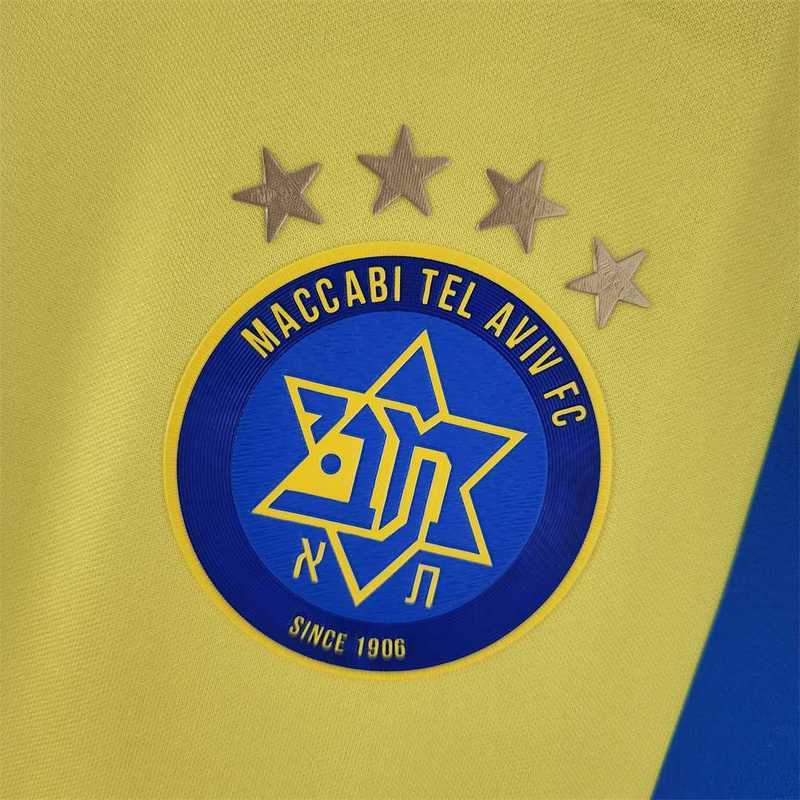 Maccabi Tel Aviv 2022-23 Home Football Jersey