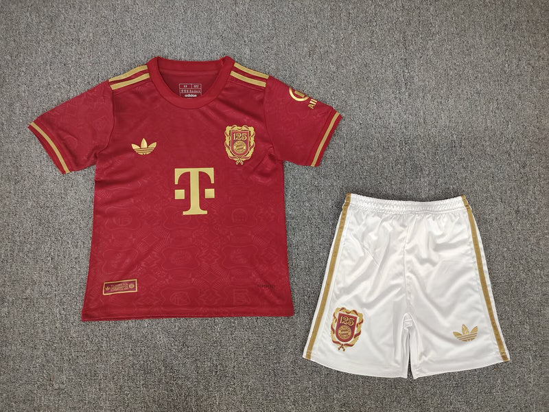 Bayern Munich 2025-26 125th Anniversary Kids Kit