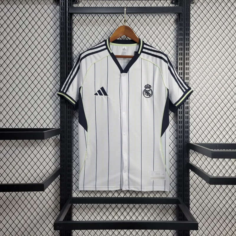 Real Madrid 2025-26 Special Edition Baseball Jersey