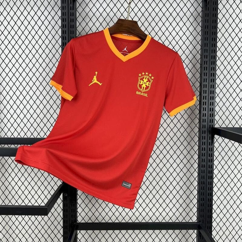 Brazil 2025-26 Jordan Red Special Edition Jersey