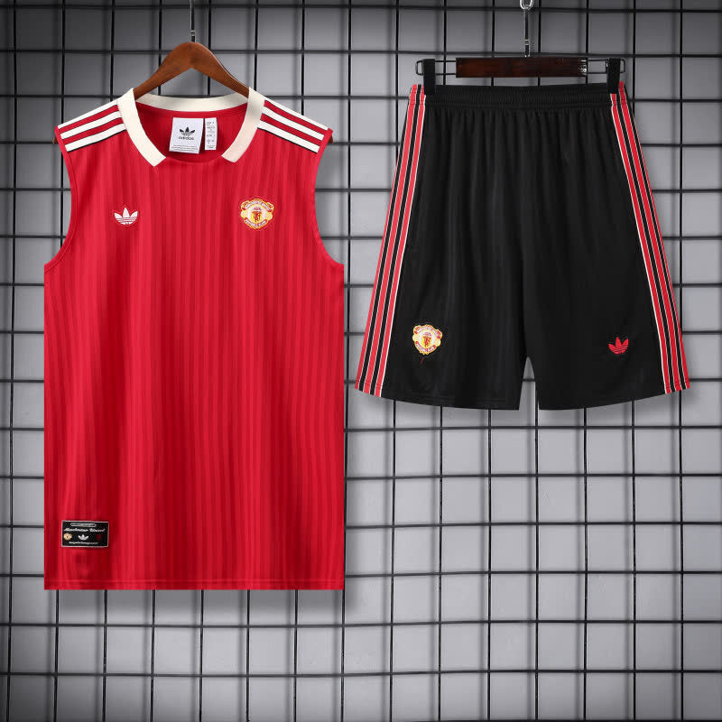 Manchester United 2025-26 Red Vest Suit