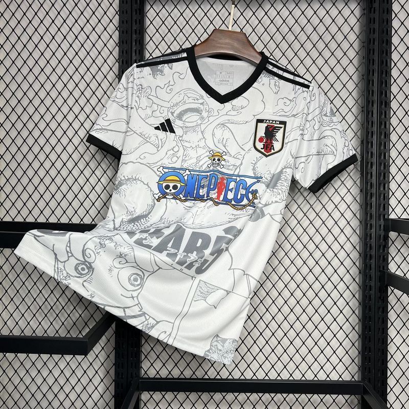 Japan 2024-25 One Piece White Special Edition Jersey