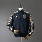 Arsenal 2025-26 Black Reversible Windbreaker