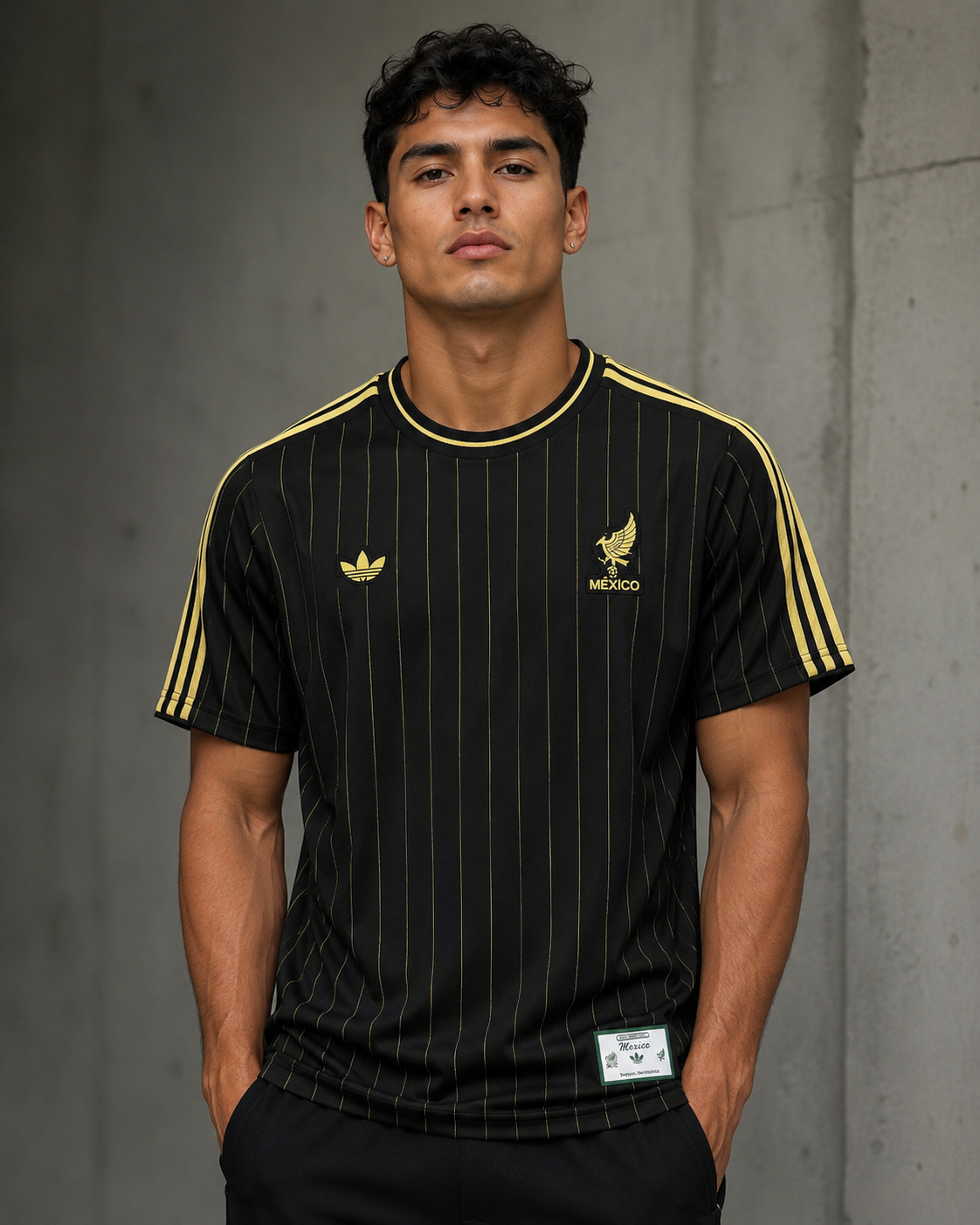 Mexico 2026 Black Terrace Top