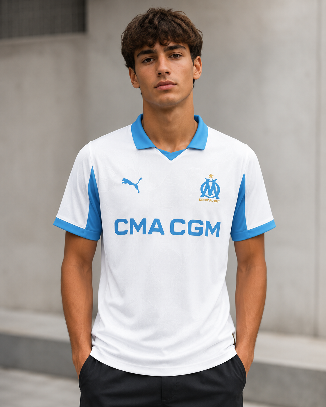 Marseille 2025-26 Home Jersey