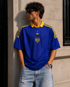 Boca Juniors 2025-26 Terrace Blue Jersey