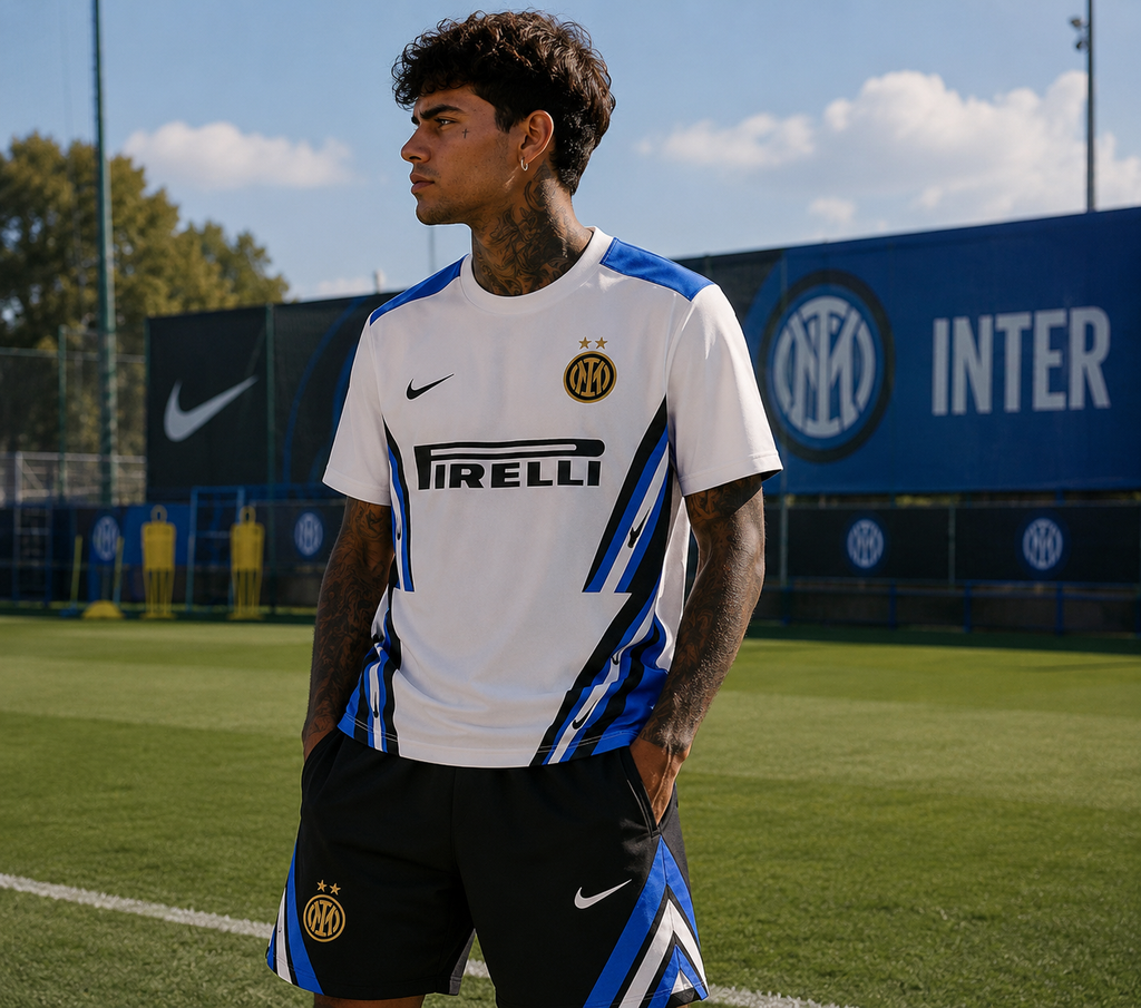 Inter Milan 2025-26 White Training Suit