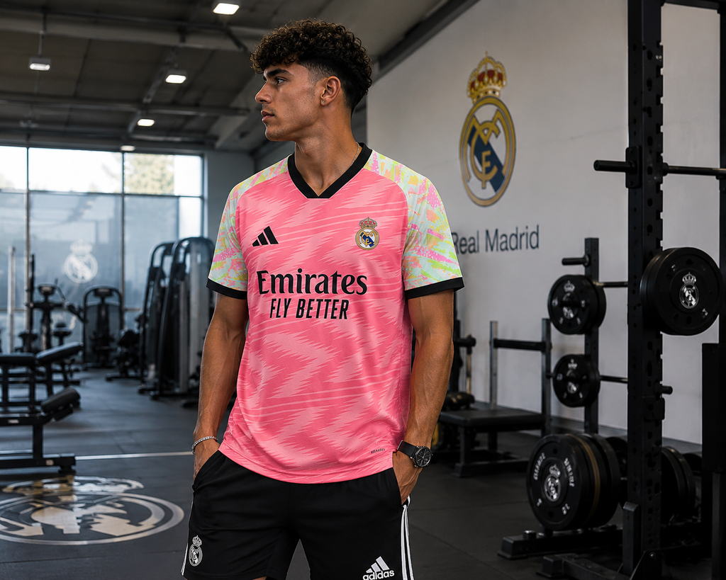 Real Madrid 2025-26 Pink Training Suit