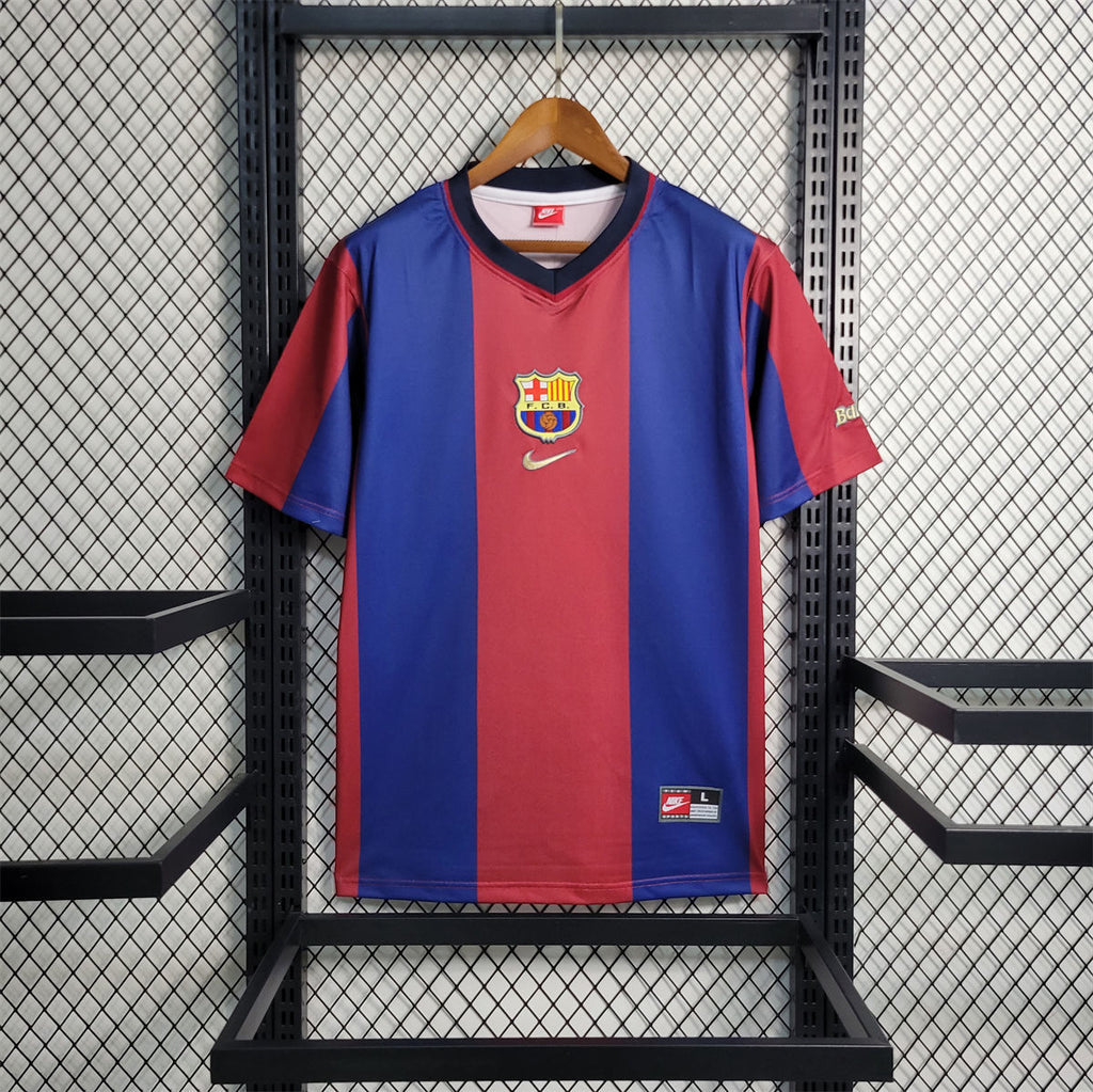 Barcelona 1998-99 Home Retro Jersey