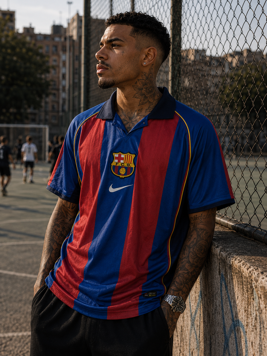Barcelona 2004-05 Home Retro Jersey