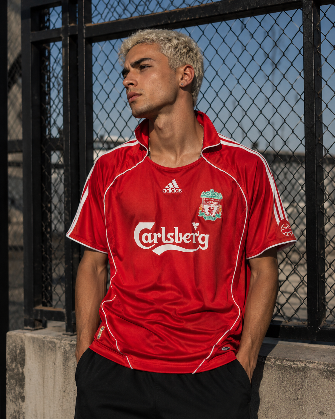 Liverpool 2006-07 Home Football Jersey