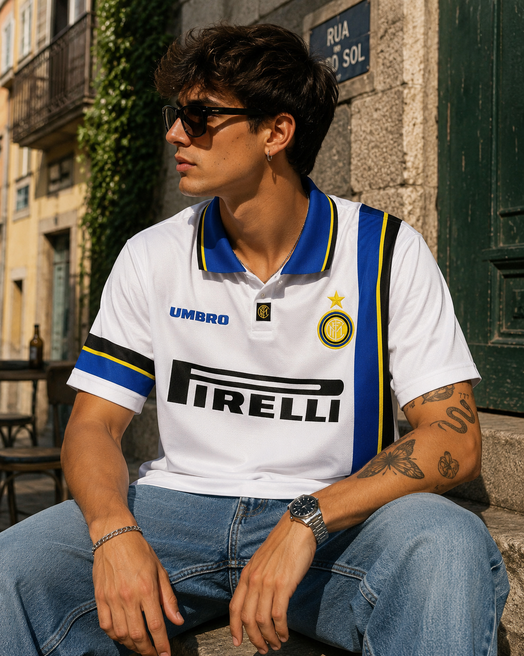 Inter Milan 1997-98 Away Retro Jersey