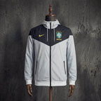 Brazil 2026 Gray Windbreaker