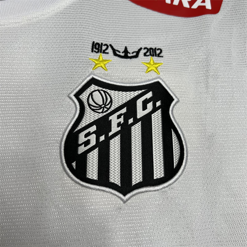 Santos 2011-12 Centennial Home Retro Jersey