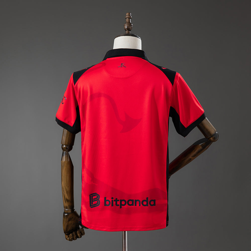 AC Milan x Slam Jam 2025-26 Fourth Red Jersey