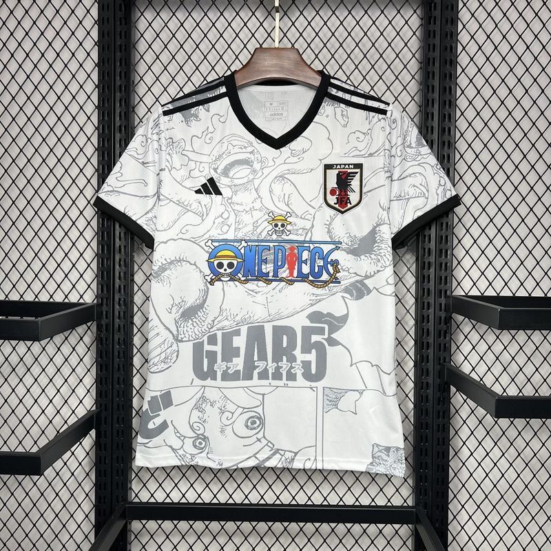 Japan 2024-25 One Piece White Special Edition Jersey