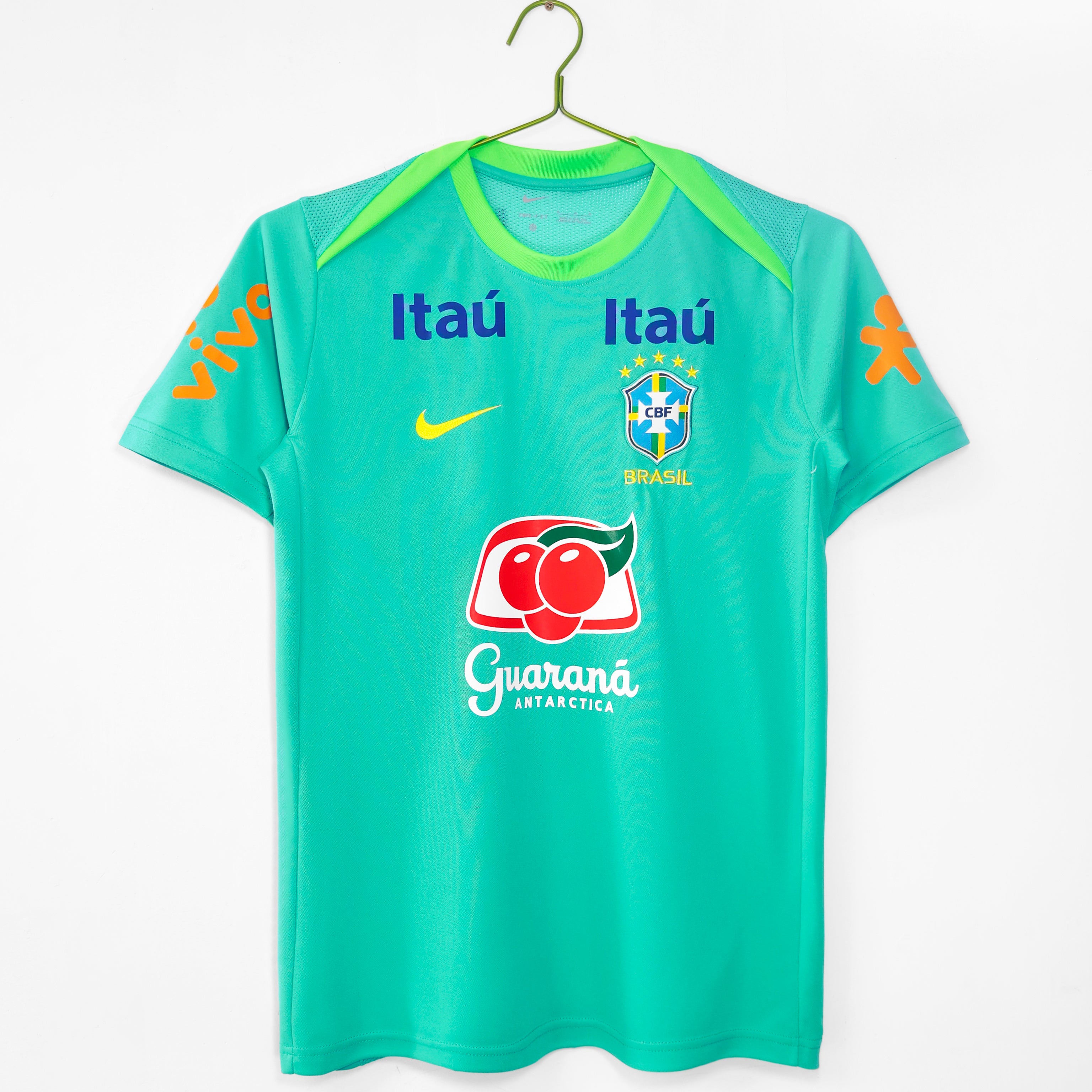 Brazil 2024 Teal Training Top